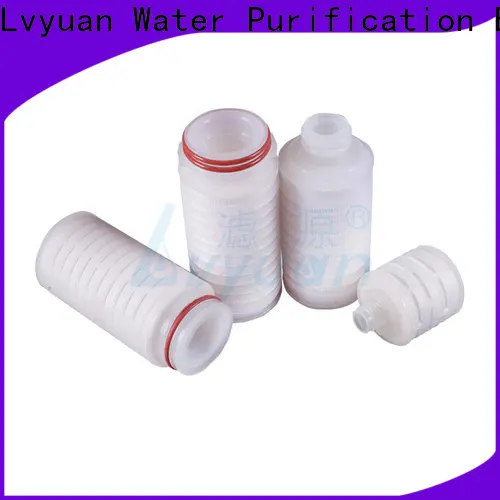Lvyuan ptfe pleated filter cartridge suppliers replacement for sea water desalination 1