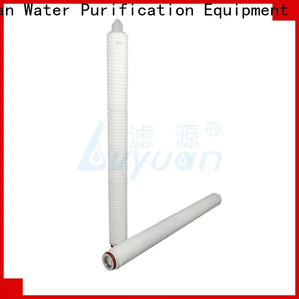 Lvyuan pleated filter element with stainless steel for organic solvents 1