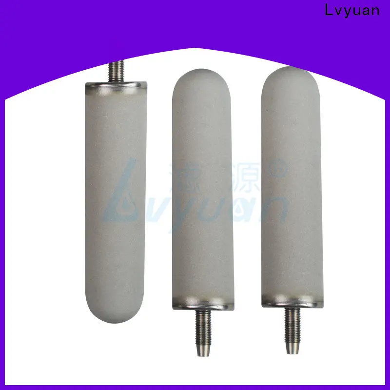 Lvyuan sintered powder metal filter rod for sea water desalination1 1