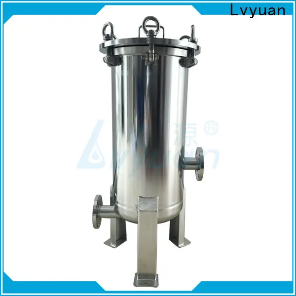 efficient stainless steel cartridge filter housing rod for food and beverage 1