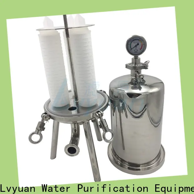high end ss filter housing manufacturers with core for food and beverage 1