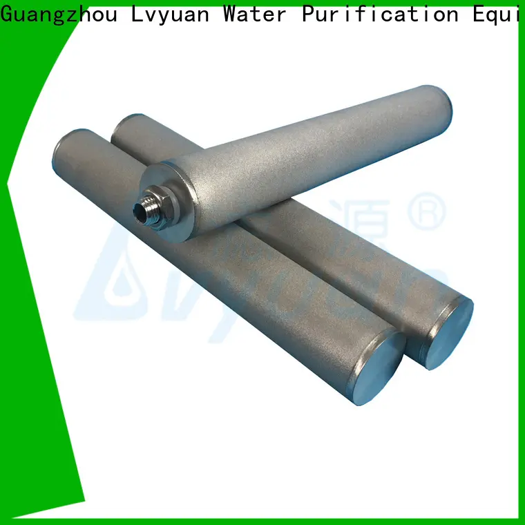 Lvyuan titanium sintered filter suppliers supplier for sea water desalination 1