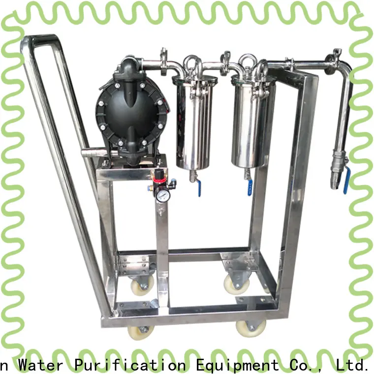 Lvyuan best stainless filter housing with fin end cap for sea water desalination 1
