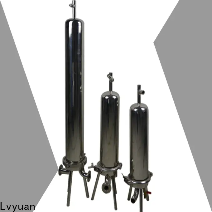 Lvyuan professional stainless steel water filter housing housing for sea water desalination 1
