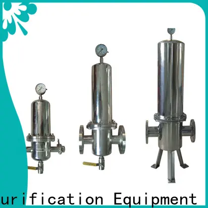 Lvyuan high end stainless steel filter housing manufacturers with fin end cap for sea water treatment 1