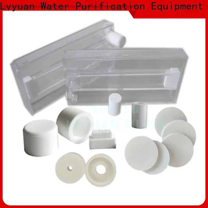 Lvyuan block sintered powder metal filter rod for food and beverage 1