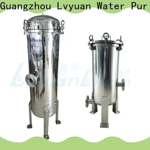 Lvyuan professional ss filter housing with fin end cap for sea water treatment 1