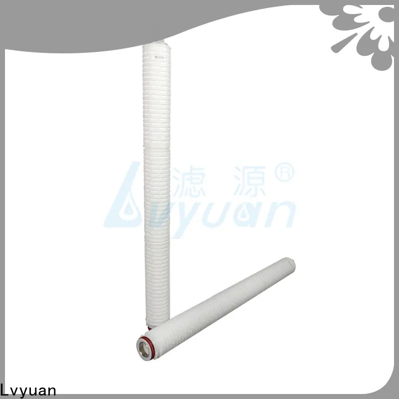 Lvyuan ptfe pleated water filter cartridge supplier for industry1 1