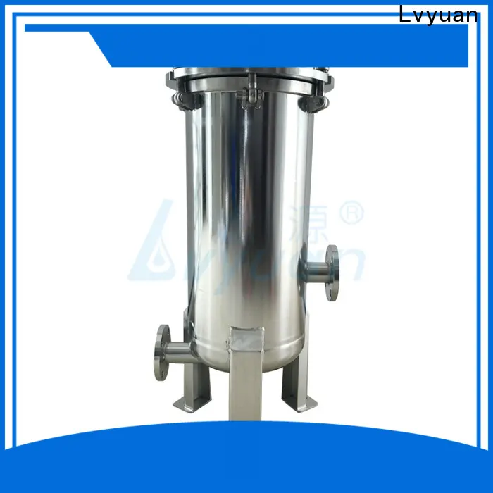 Lvyuan titanium ss bag filter housing with core for sea water treatment 1