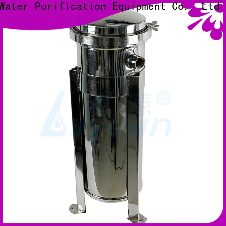 Lvyuan professional stainless steel bag filter housing with fin end cap for sea water treatment 1