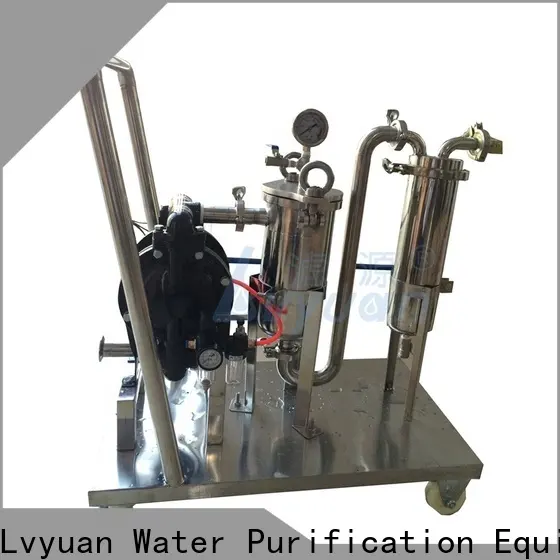 Lvyuan porous stainless filter housing manufacturer for sea water desalination 1
