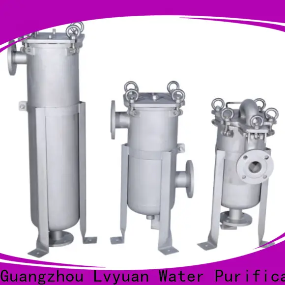 titanium stainless filter housing with fin end cap for food and beverage 1