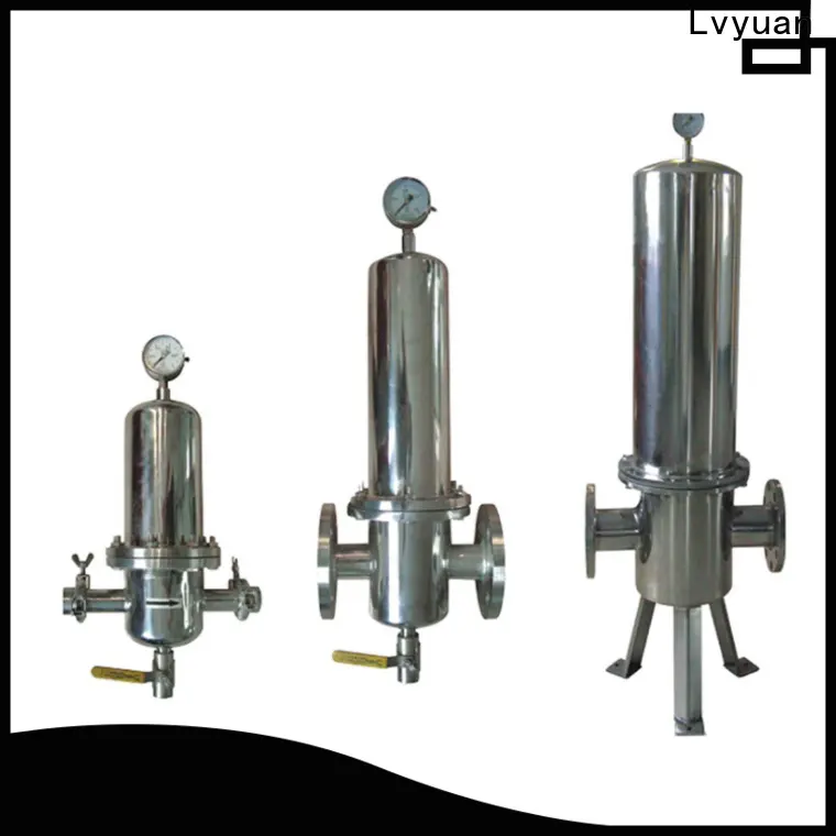 Lvyuan stainless steel filter housing manufacturers with core for industry1 1