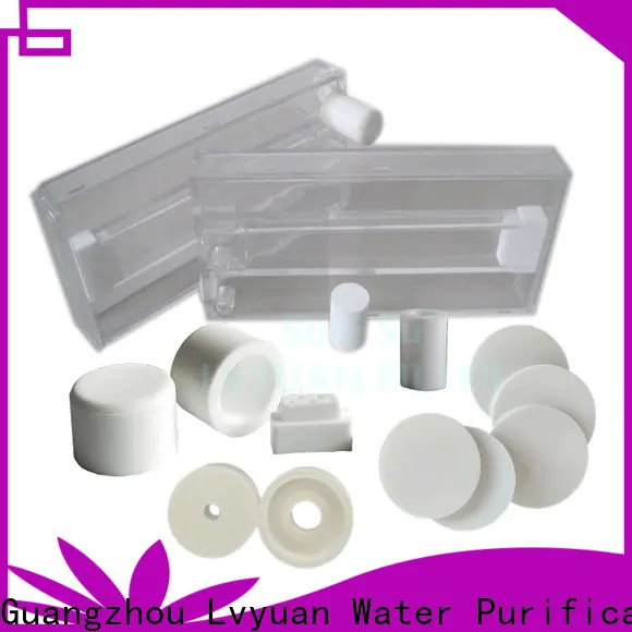 Lvyuan sintered plastic filter manufacturer for sea water desalination 1
