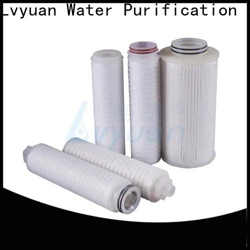 ptfe pleated water filters with stainless steel for food and beverage1 1