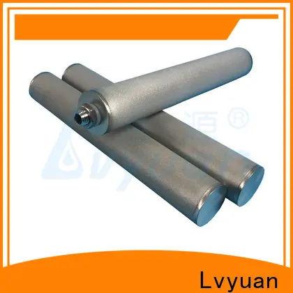 Lvyuan porous sintered carbon water filter manufacturer for industry 1