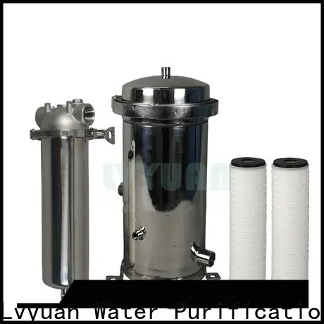 Lvyuan stainless steel cartridge filter housing manufacturer for food and beverage1 1