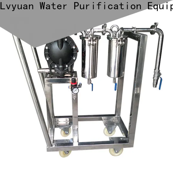 Lvyuan ss bag filter housing with core for sea water treatment 1