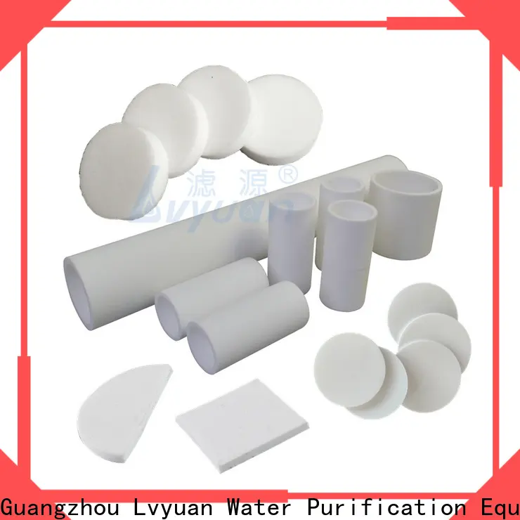 Lvyuan activated carbon sintered plastic filter rod for industry 1