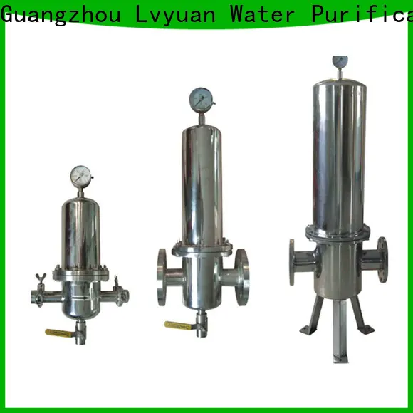 Lvyuan best stainless steel filter housing with core for food and beverage 1