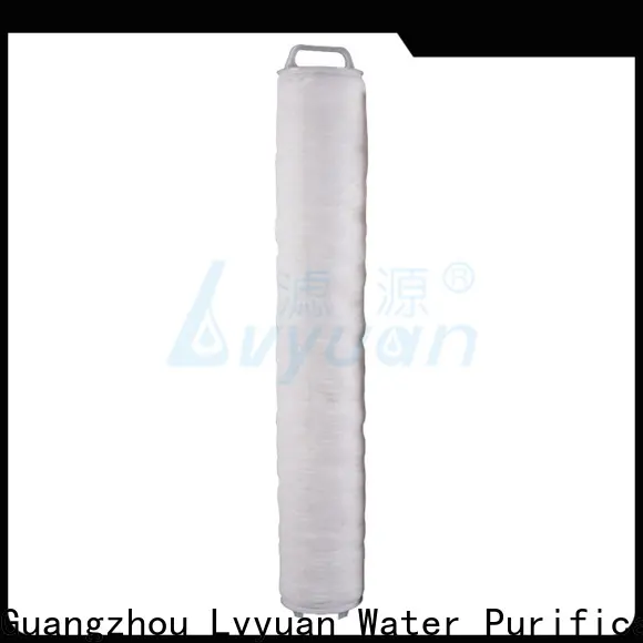 Lvyuan high end high flow water filter cartridge supplier for industry 1