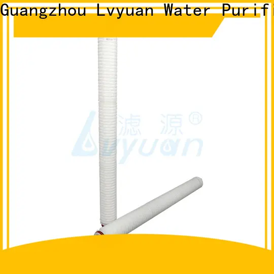 Lvyuan pleated filter cartridge supplier for organic solvents 1