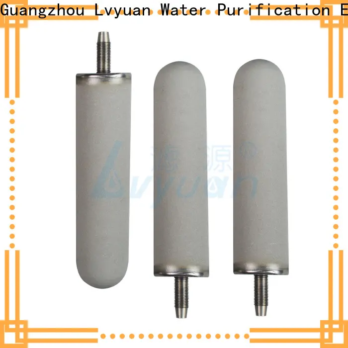 Lvyuan sintered plastic filter supplier for industry2 1