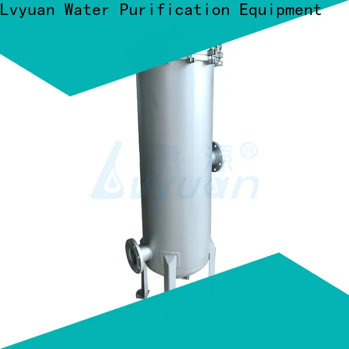 Lvyuan efficient stainless steel cartridge filter housing manufacturer for industry 1