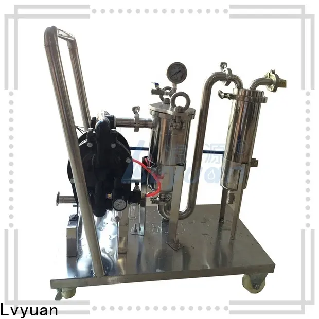 Lvyuan titanium stainless filter housing housing for food and beverage 1