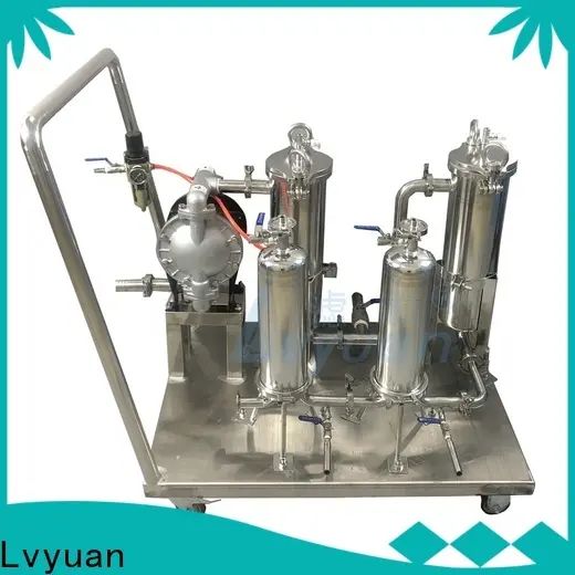 Lvyuan stainless steel filter housing manufacturers with fin end cap for sea water desalination3 1