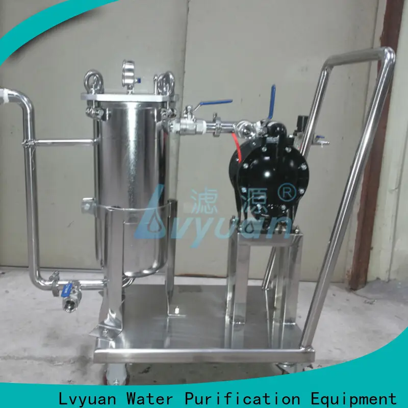 professional stainless water filter housing with core for oil fuel 1