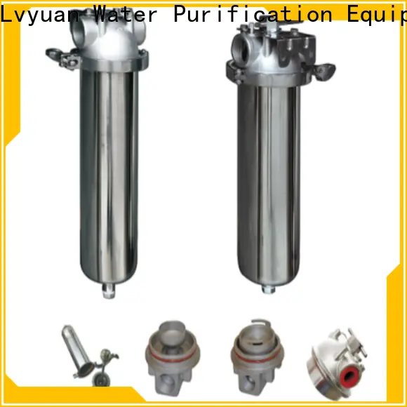 Lvyuan ss cartridge filter housing with fin end cap for oil fuel2 1