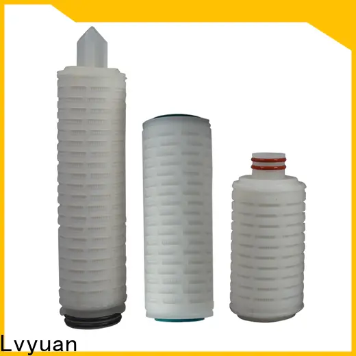 Lvyuan nylon pleated filter manufacturers with stainless steel for diagnostics 1