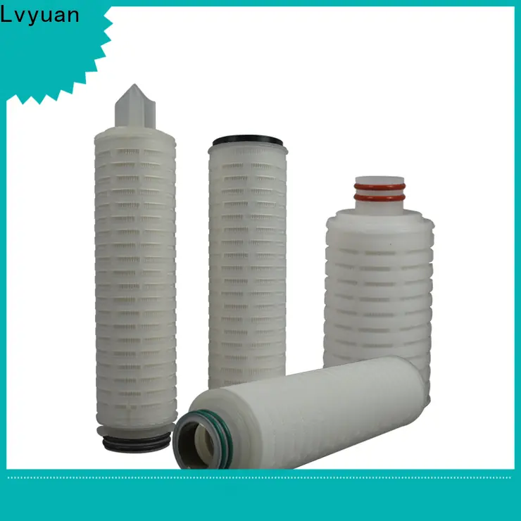 Lvyuan pleated water filter cartridge supplier for diagnostics 1
