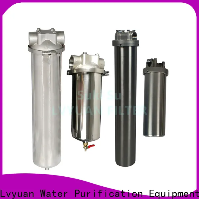 Lvyuan best stainless steel bag filter housing rod for food and beverage 1