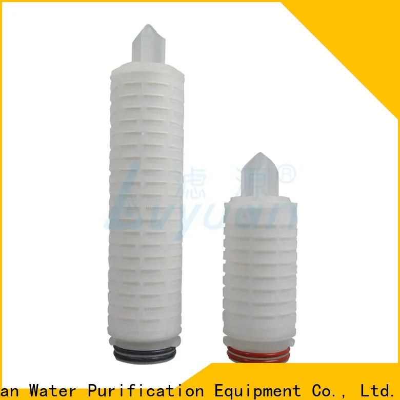 Lvyuan nylon pleated water filters with stainless steel for sea water desalination1 1