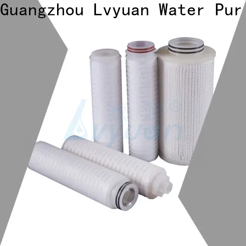 Lvyuan pleated water filters manufacturer for liquids sterile filtration 1