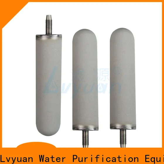 Lvyuan sintered carbon water filter manufacturer for sea water desalination3 1