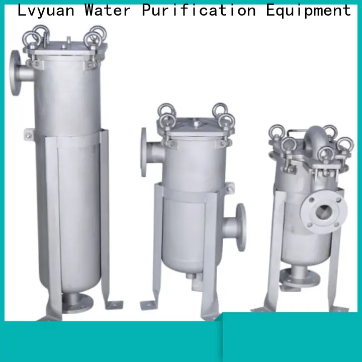 Lvyuan best stainless steel bag filter housing housing for food and beverage 1