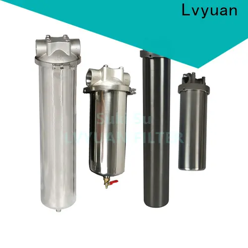 high end ss bag filter housing rod for sea water treatment 1