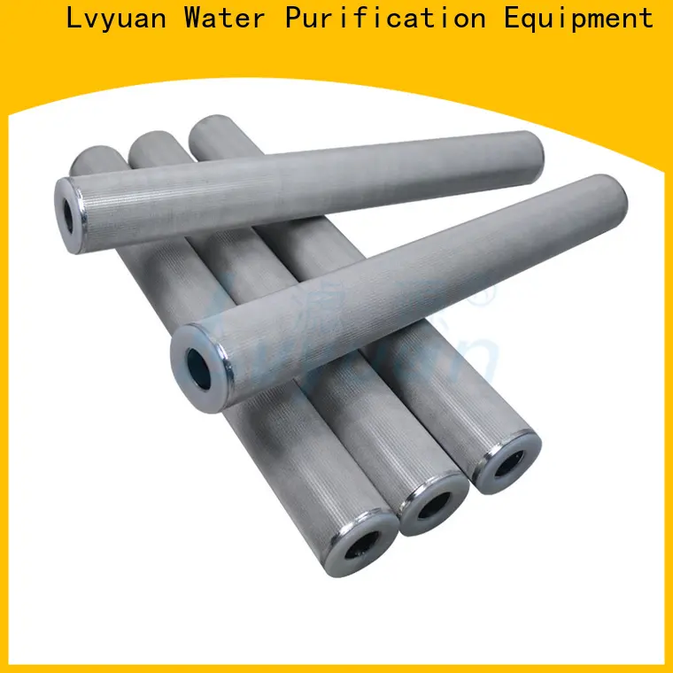 Lvyuan titanium sintered metal filter rod for food and beverage3 1