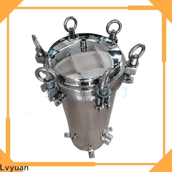 porous stainless steel cartridge filter housing with core for sea water desalination1 1