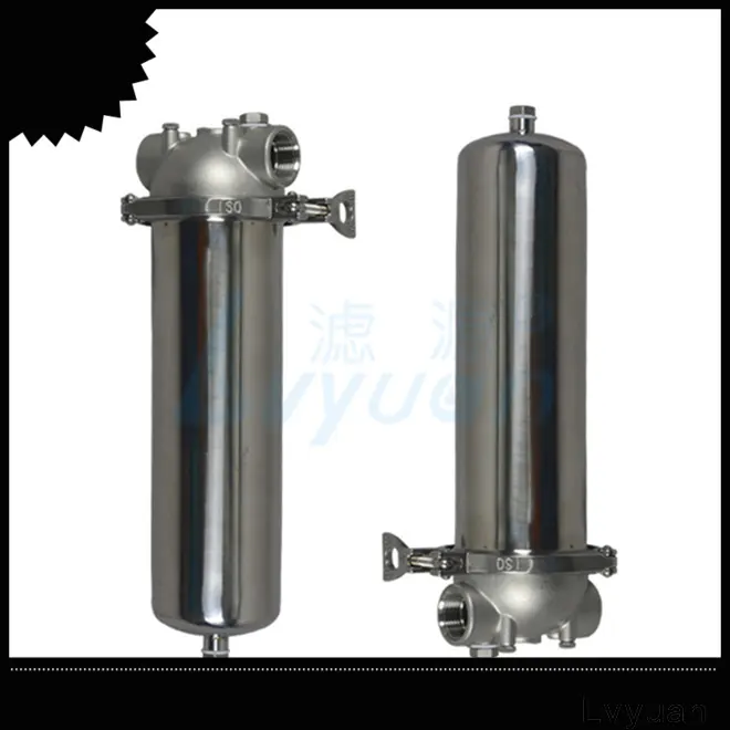 high end stainless steel filter housing with fin end cap for food and beverage 1