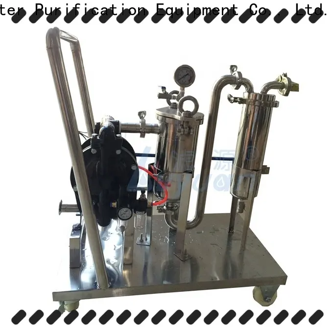 porous ss bag filter housing rod for sea water desalination 1