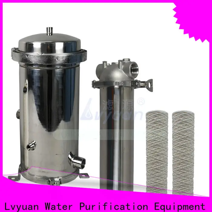 Lvyuan stainless steel cartridge filter housing manufacturer for industry 1