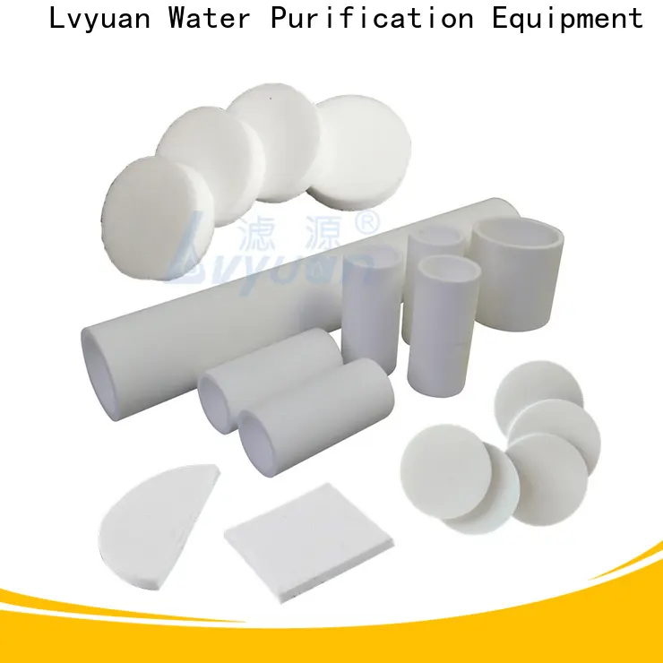 Lvyuan titanium sintered plastic filter manufacturer for food and beverage 1