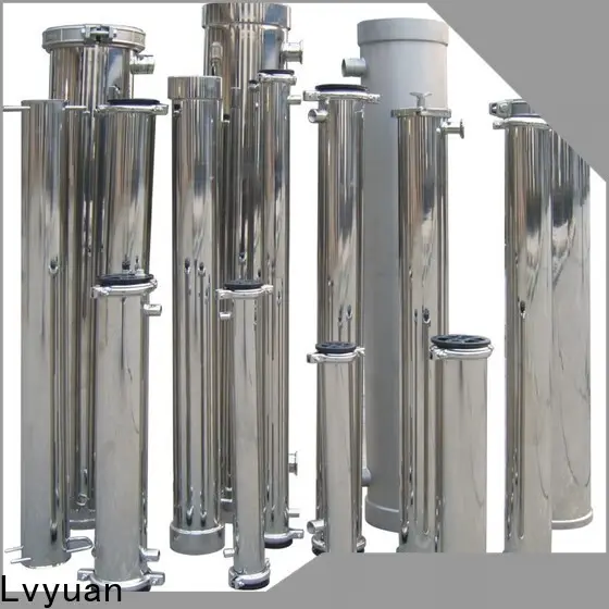 Lvyuan porous ss filter housing with fin end cap for industry1 1