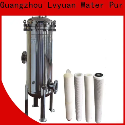 porous stainless water filter housing with core for industry1 1