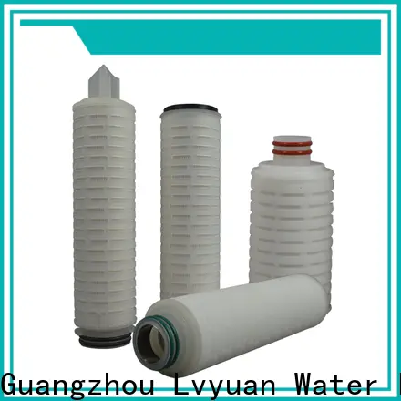 Lvyuan water pleated water filter cartridge supplier for diagnostics 1