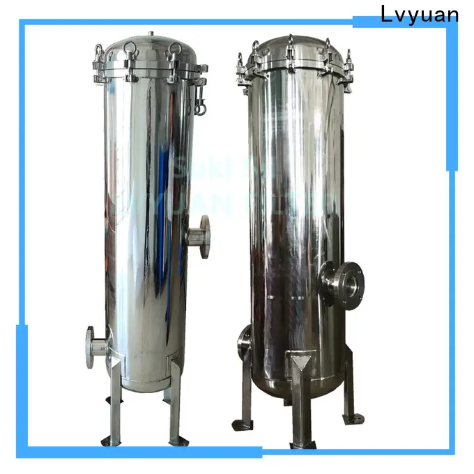 Lvyuan porous stainless steel water filter housing with core for food and beverage1 1